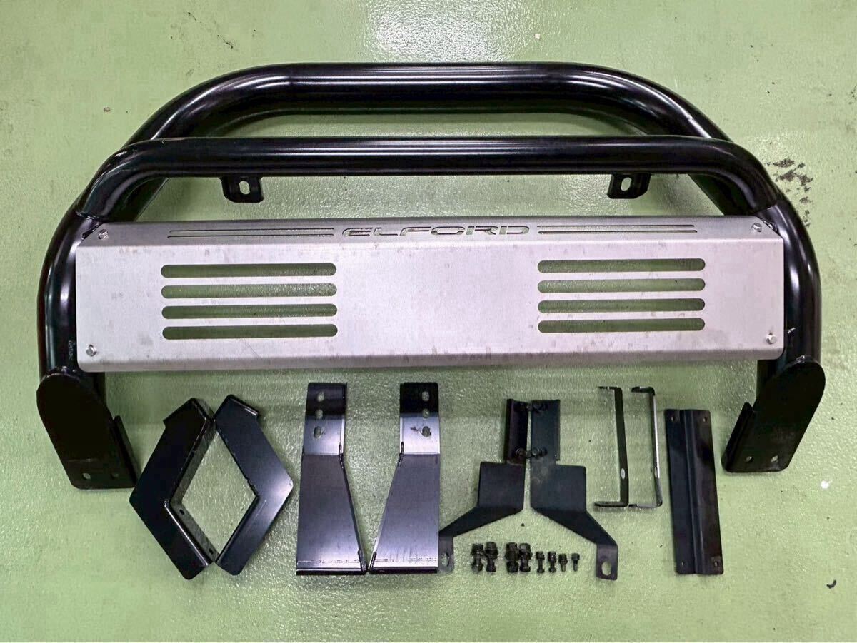 1円スタート 258-146-04 ELFORD エルフォード プロテクターランプステー ランドクルーザー プラド 後期用 150 標準(ノーマル)バンパー用 拍卖