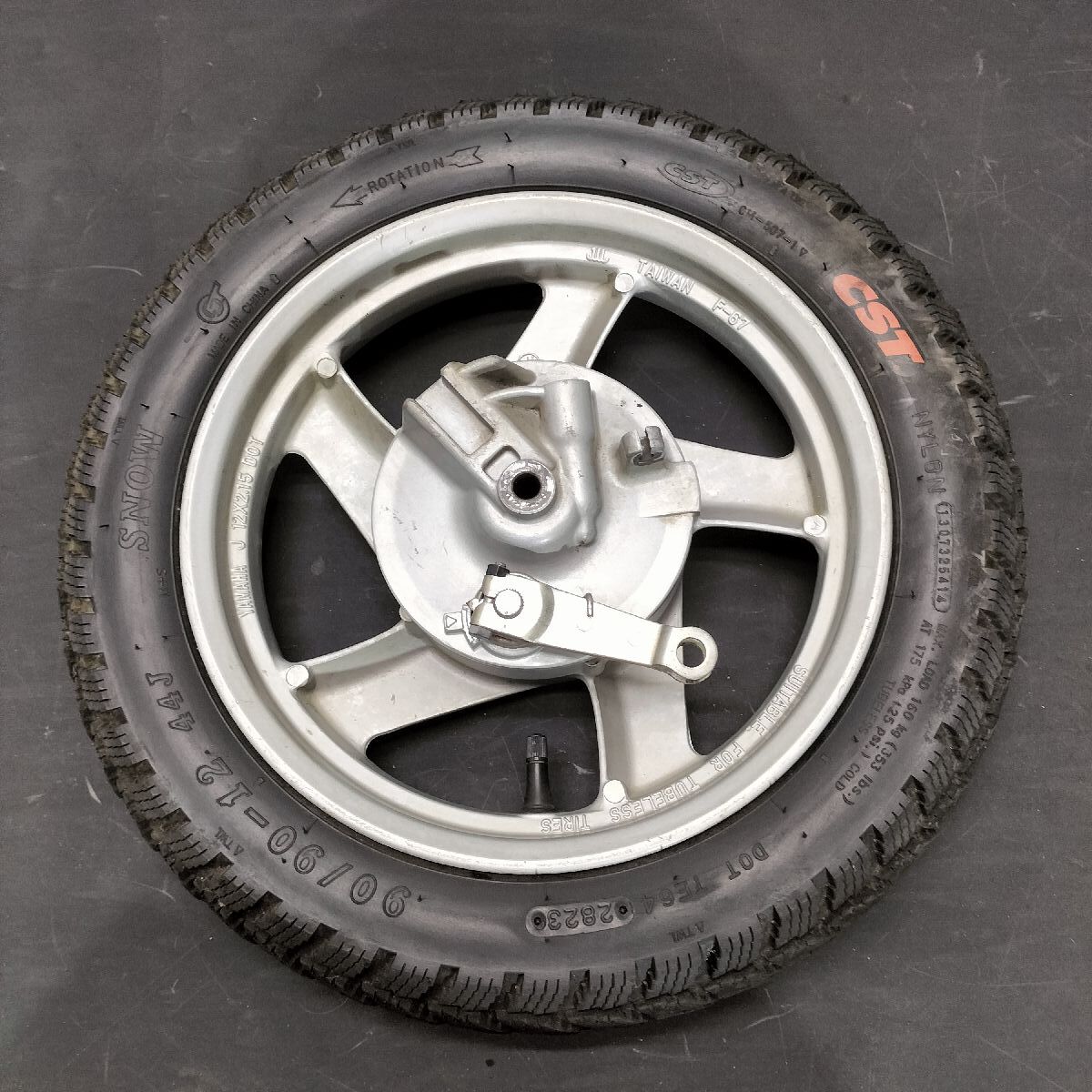 51014S UA08J ヤマハ ギア GEAR フロントホイール 大振れなし1 UA07J UA06J拍卖