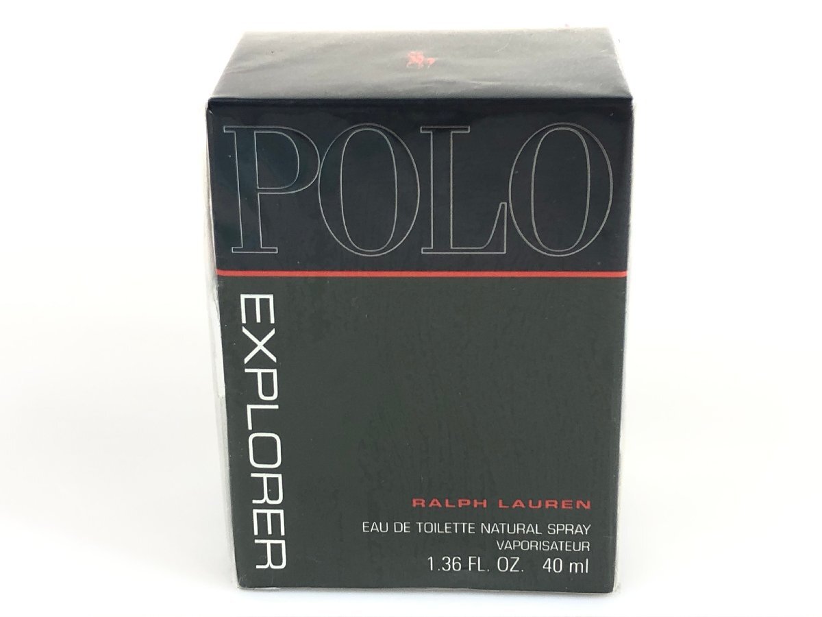未使用 フィルム未開封 ラルフローレン RALPH LAUREN POLO EXPLORER ポロ エクスプローラー オードトワレ スプレー 40ml YK-5107拍卖
