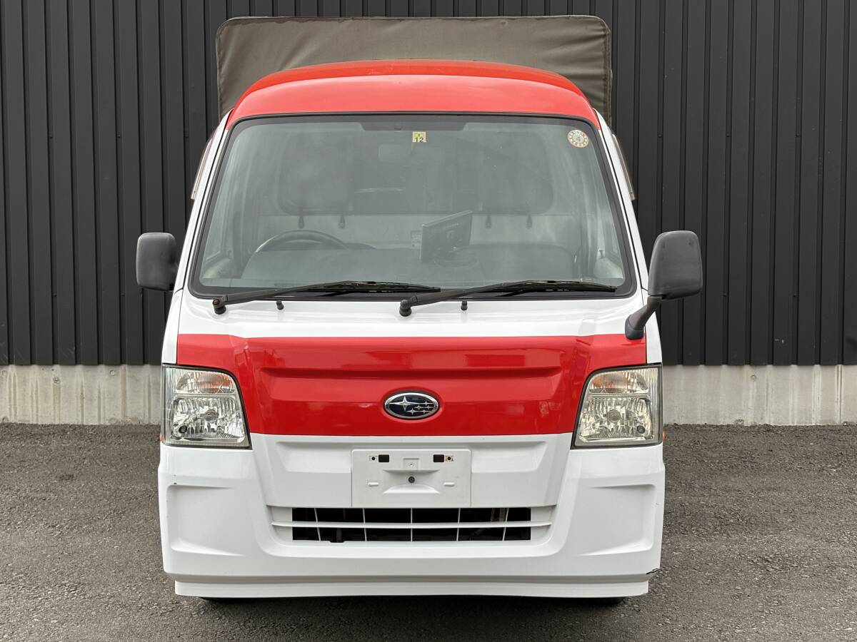 スバル サンバートラック 元赤帽車 ホロ付き MT 平成21年 435,500km拍卖