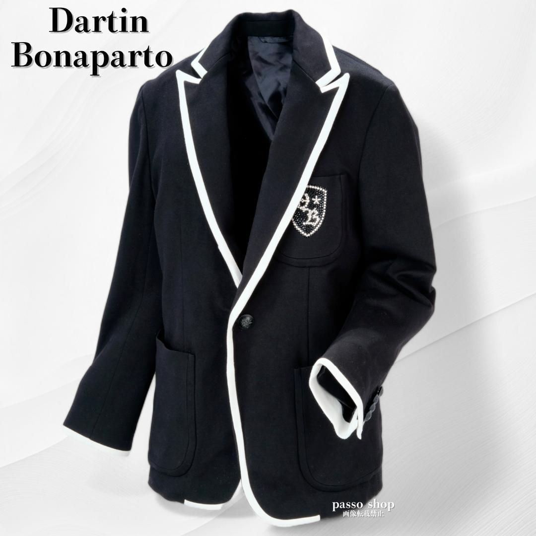 希少・美品ダルタンボナパルト ジャケット スワロフスキー ブラック ブレザー拍卖