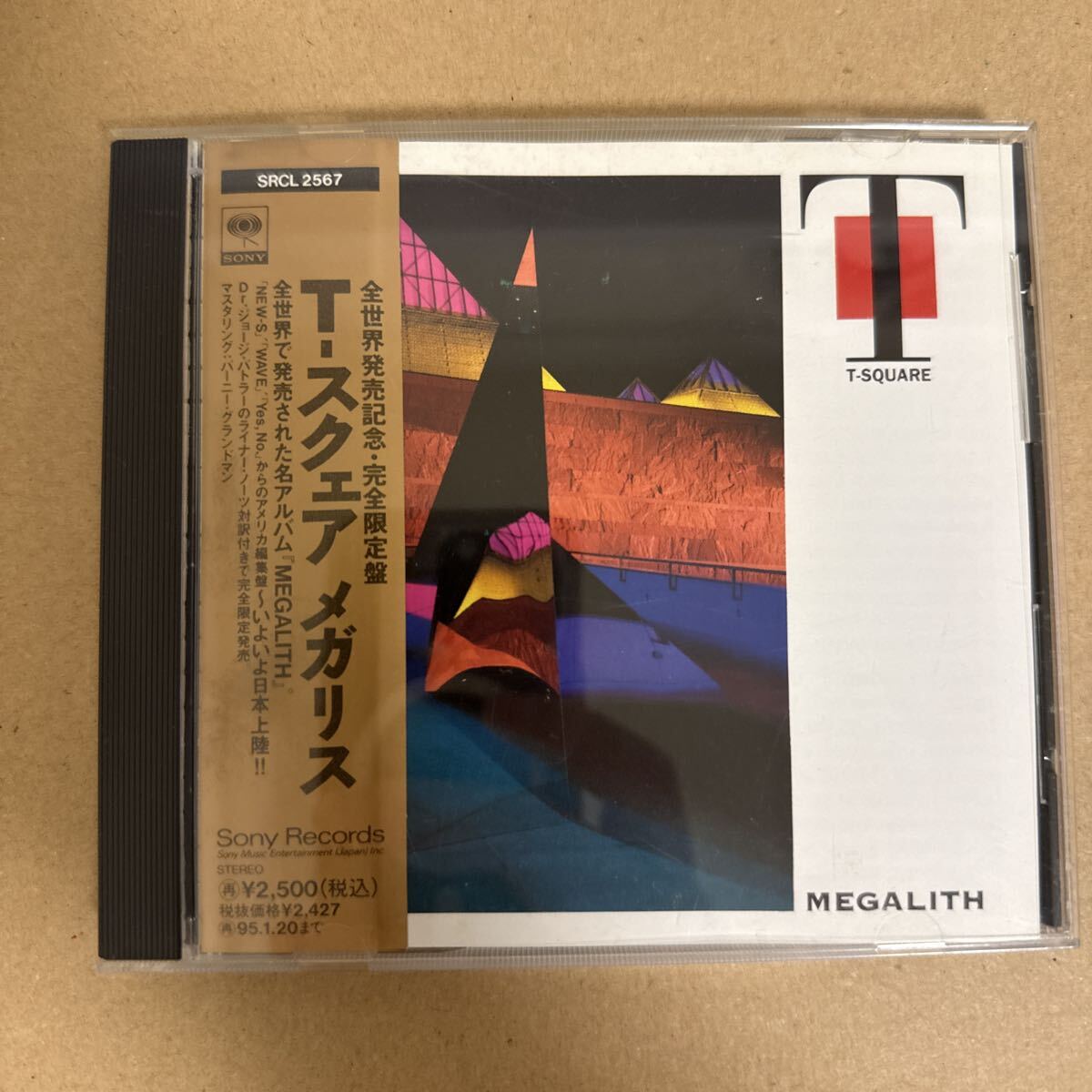 CD ★ 中古 『 MEGALITH 』中古 T-SQUARE拍卖