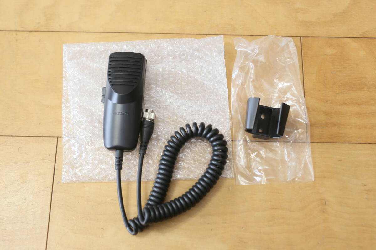 【新品】パトライト サイレンアンプ SAP-520用 マイク一式 SDM-08A 覆面仕様 固定金具付き拍卖