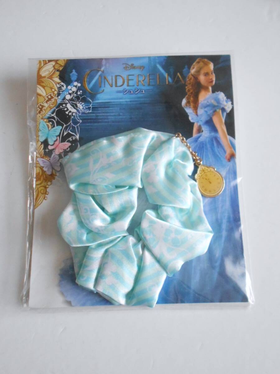 ◆新品◆ディズニー・シンデレラ シュシュ☆ヘアゴム 時計のチャーム付き 髪飾り ☆ディズニープリンセス Disney 拍卖