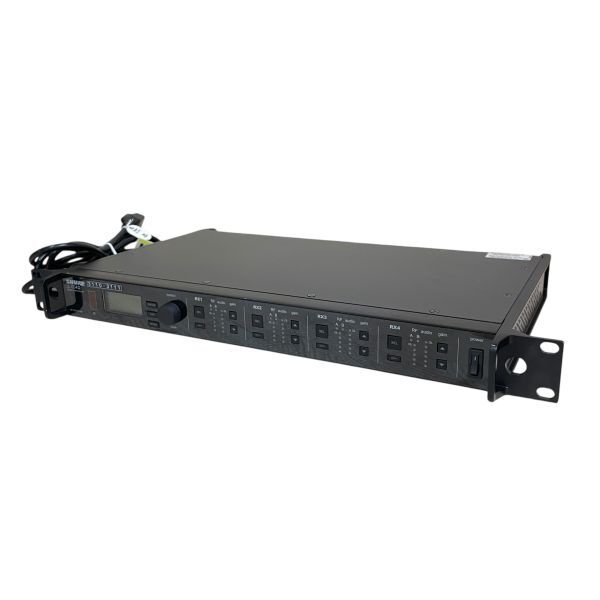 【動作保証】SHURE ULXD4Q-AB 4チャンネルデジタルワイヤレス受信機 動作品 NO.Y10301拍卖