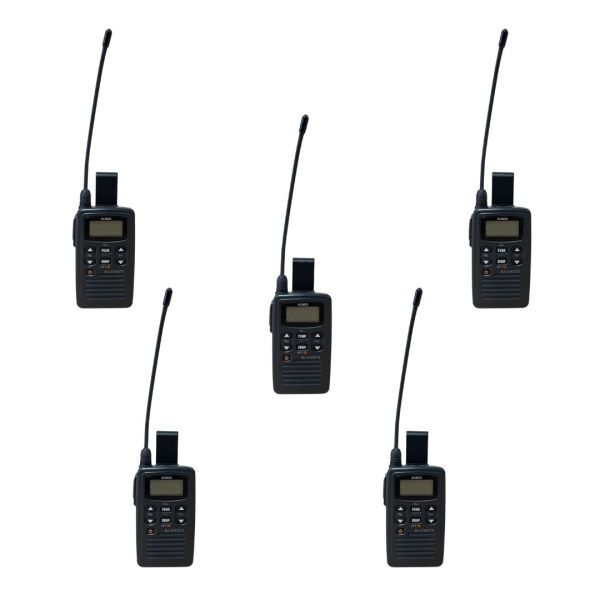 【複数在庫有り】5台セット ALINCO DJ-CH272 特定小電力 トランシーバー ロングアンテナ 無線機 動作品 NO.A9068拍卖