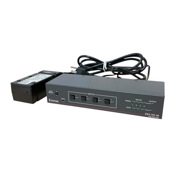 【複数在庫有り】Extron SW4 HD 4K HDMI SWITCHER 動作品 NO.Y10339拍卖