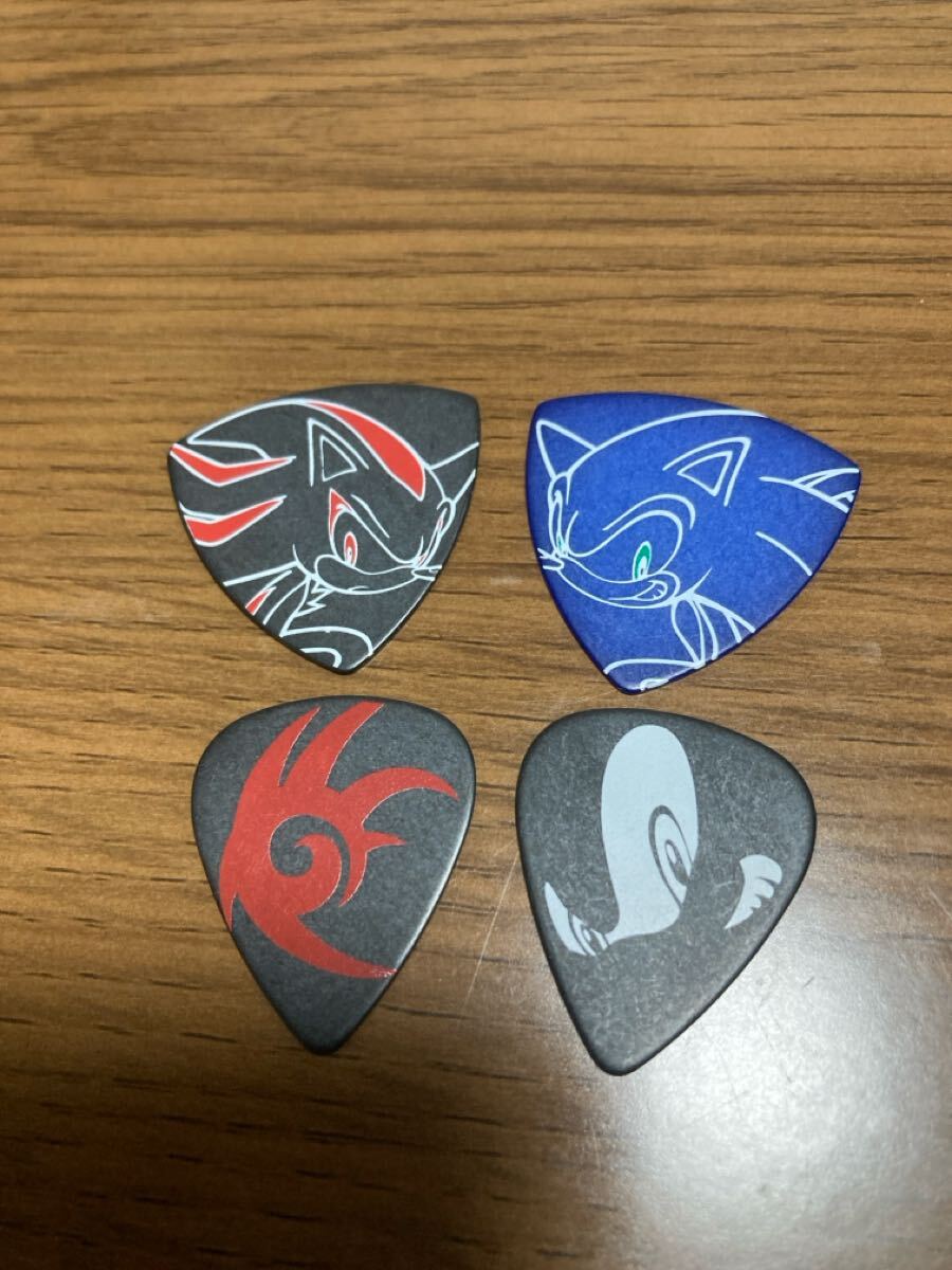 SONIC 25周年 ギターピック 4枚セット拍卖