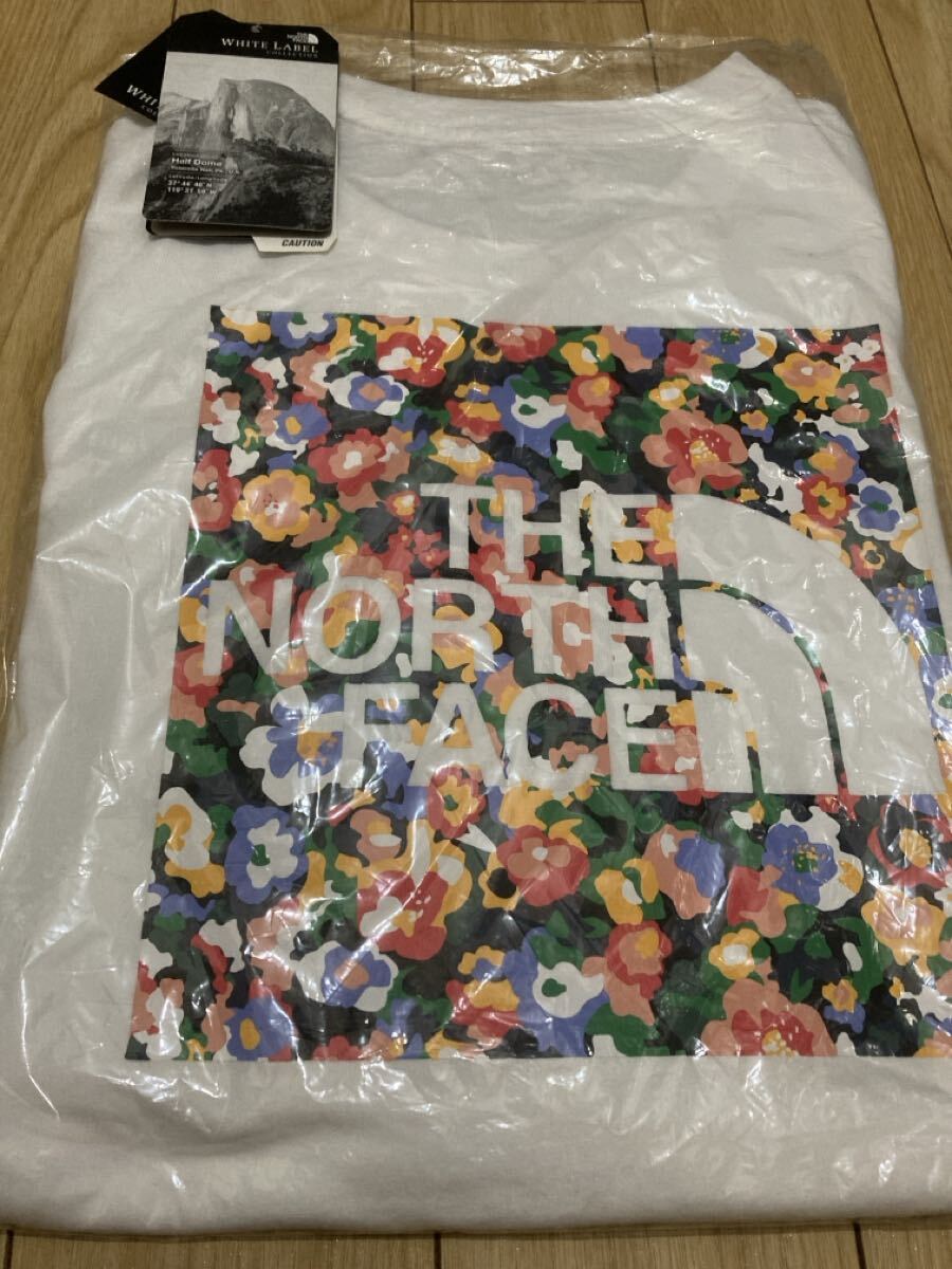 ノースフェイス NORTH Tシャツ 韓国限定 花柄Tシャツ 新品 希少 xxl拍卖