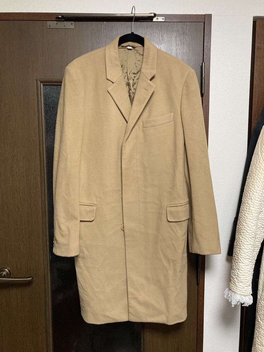 Helmut Lang ヘルムートラング 90s 本人デザイン チェスターコート キャメル アーカイブ ヴィンテージ ミニマル モード 希少 1円スタート拍卖