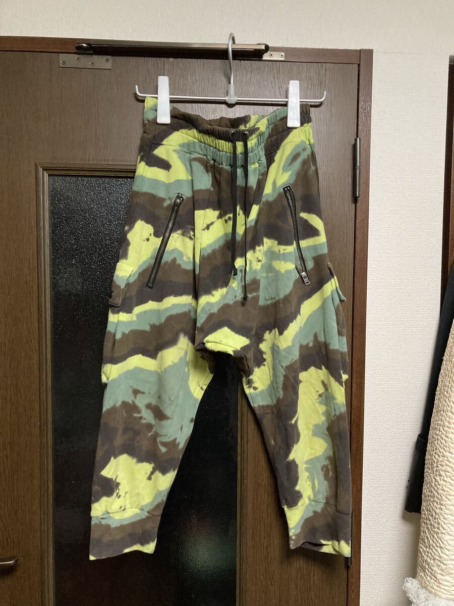 L.G.B. ルグランブルー 迷彩柄 サルエルパンツ カーゴ デザイン Y2K 平成 アーカイブ 希少 1円スタート カモフラ スウェットパンツ拍卖