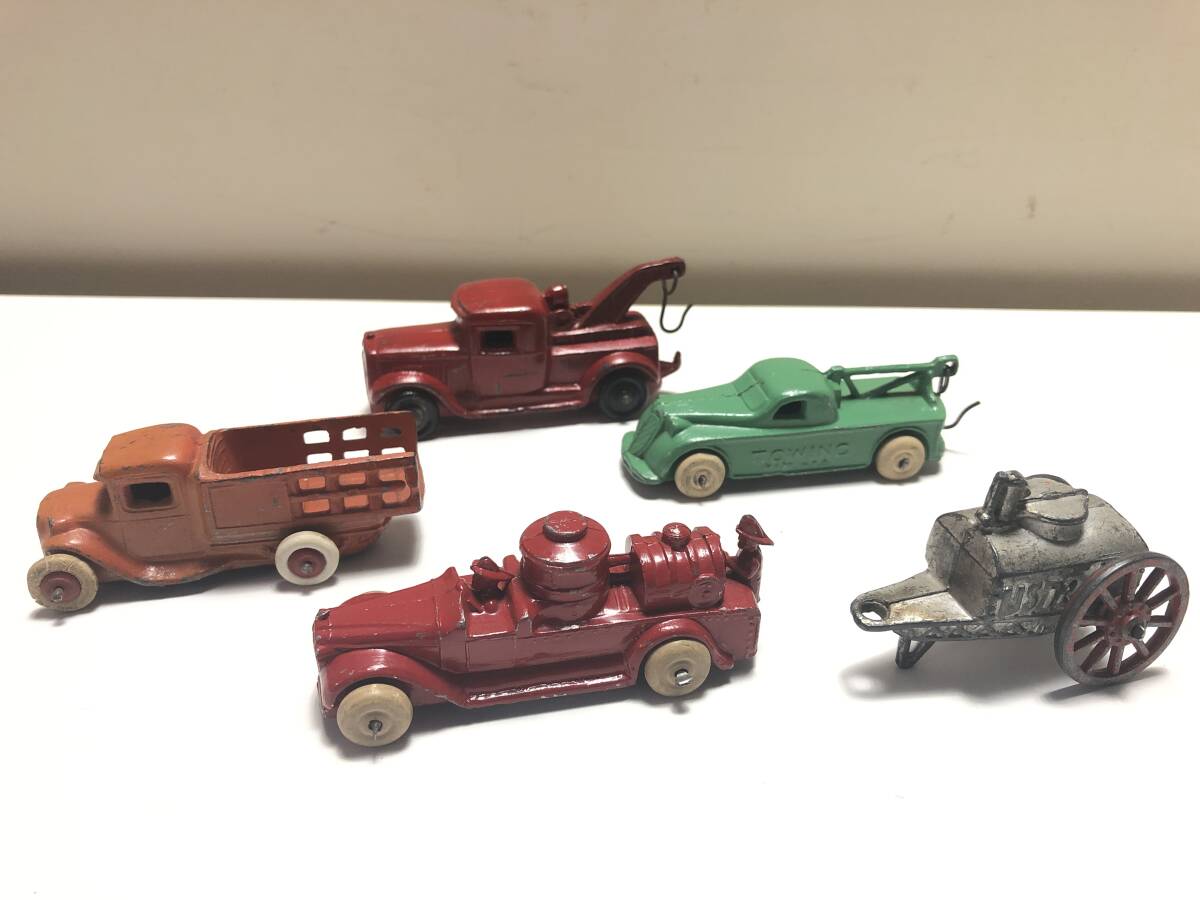 ■ヴィンテージ ミニカー 5台セット 昭和レトロ BARCLAY/バークレー? 1930年代?■I-516拍卖
