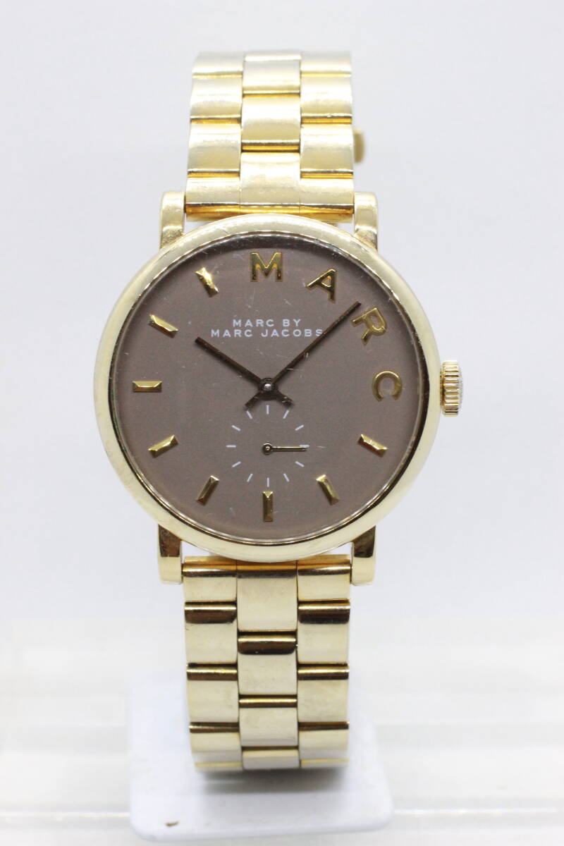 【MARK BY MARC JACOBS】MBM3281 QUARTZ 5ATM ALL STAINLESS STEEL 中古品時計 電池交換済み 25.10.5拍卖