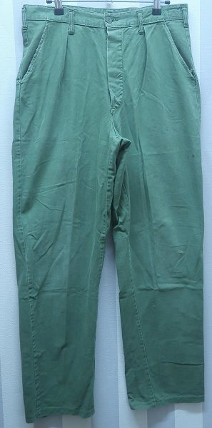 3-8760/スウェーデン軍 フィールドトラウザー パンツビンテージ拍卖