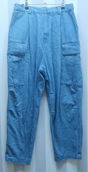3-8698/FREAK'S STORE デニムカーゴパンツ F20AW059PT フリークスストア拍卖