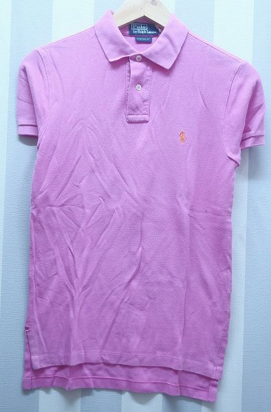 2-2592B/ラルフローレン カスタムフィット 半袖ポロシャツ RALPH LAUREN 送料200円 拍卖