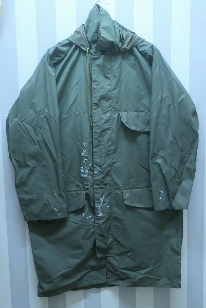 4-4430/SOFINYL ミリタリーフーデッドレインコート ビンテージ拍卖