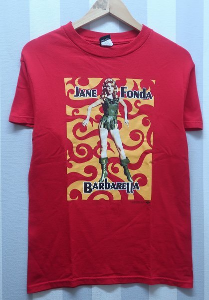 2-2472B/JANE FONDA BARBARELLA 半袖Tシャツ IMPACTボディ 送料200円拍卖