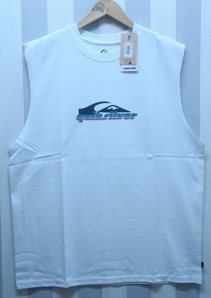 2-2536B/未使用品 クイックシルバー ロゴノースリーブTシャツ QUIKSILVER 送料200円 拍卖