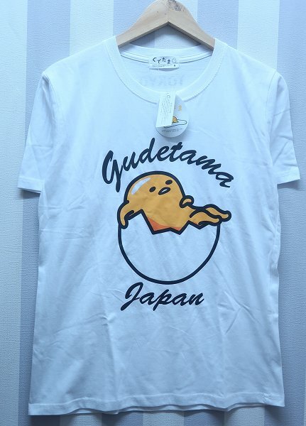 2-2793B/未使用品 ぐでたま半袖Tシャツ サンリオ 送料200円拍卖