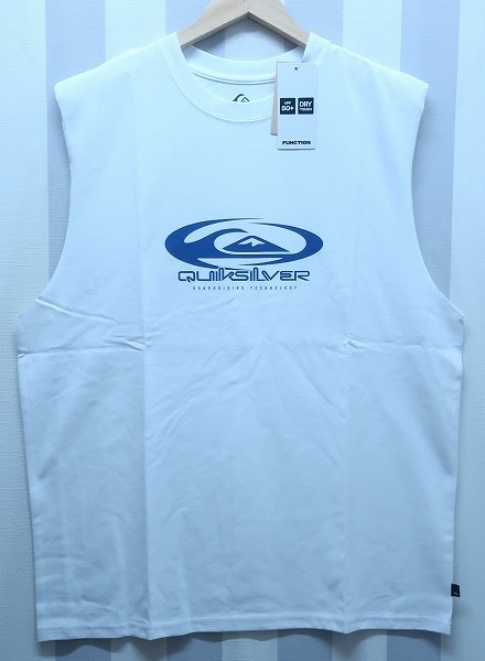 2-2539B/未使用品 クイックシルバー ロゴノースリーブTシャツ QUIKSILVER 送料200円拍卖