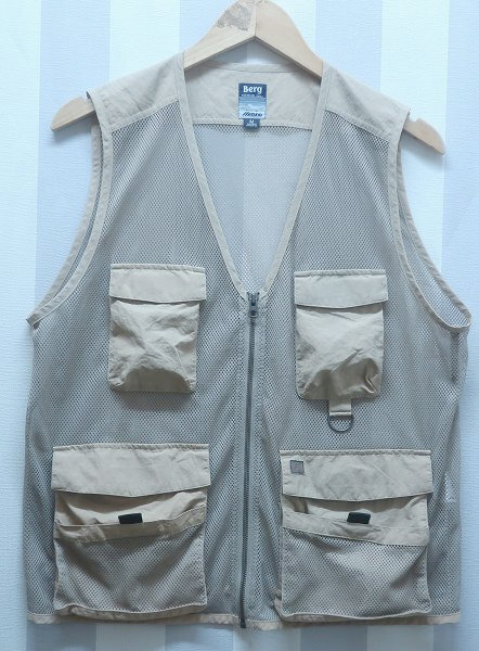 2-2625B/MIZUNO berg メッシュベスト ミズノ 送料200円拍卖