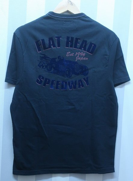 2-2794B/THE FLAT HEAD SPEEDWAY 半袖Tシャツフラットヘッド 送料200円拍卖