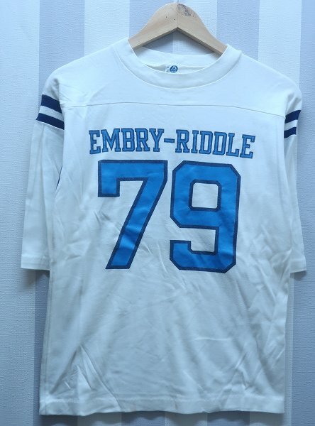 2-2652B/ARTEXフットボールTシャツ USA製アルテックス ビンテージ 送料200円 拍卖