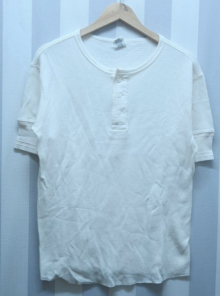 2-2643B/HIGHWAY NINE 半袖サーマルヘンリーネックTシャツ ハイウェイナイン拍卖