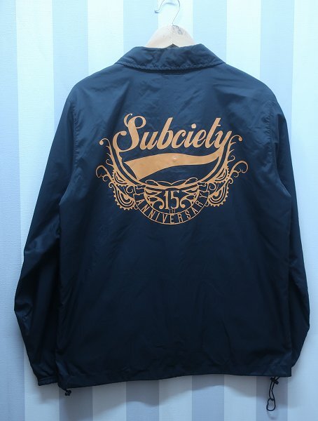 4-4516/Subciety 15TH ANNIVERSARY コーチジャケットサブサエティ 拍卖