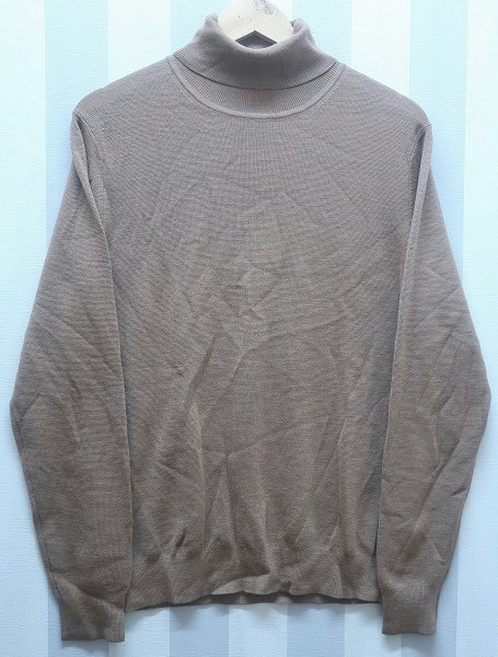 2-2578B/ユニクロ メリノブレンドタートルネックセーター UNIQLO 拍卖