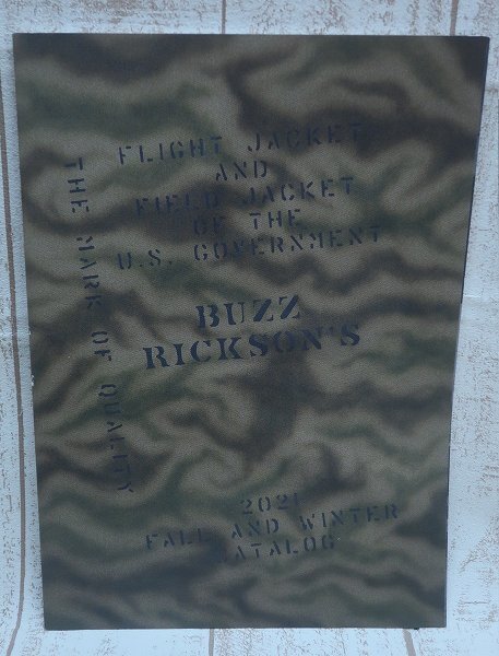 6-7086A/未使用品 バズリクソンズ2021 フォール&ウインター カタログ BUZZ RICKSON'S 送料200円 拍卖