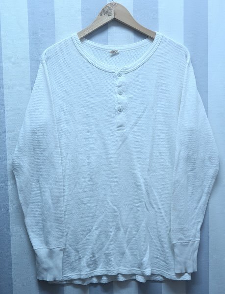 2-2808B/ウエアハウスヘンリーネックサーマルTシャツ WAREHOUSE 拍卖