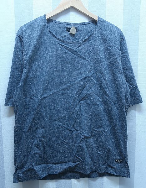 2-2672B/COLIMBO S/S LINEN TEE コリンボ ボートネックリネンTシャツ 送料200円 拍卖