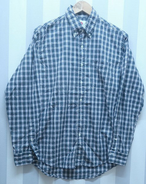 2-2555B/DENIME BDチェックシャツ ドゥニーム 送料200円 拍卖