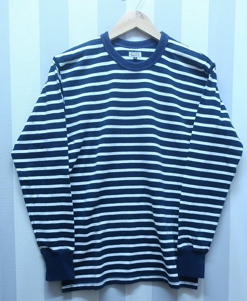 2-2809B/WAREHOUSE BODIES 長袖ボーダーTシャツ ウエアハウス拍卖