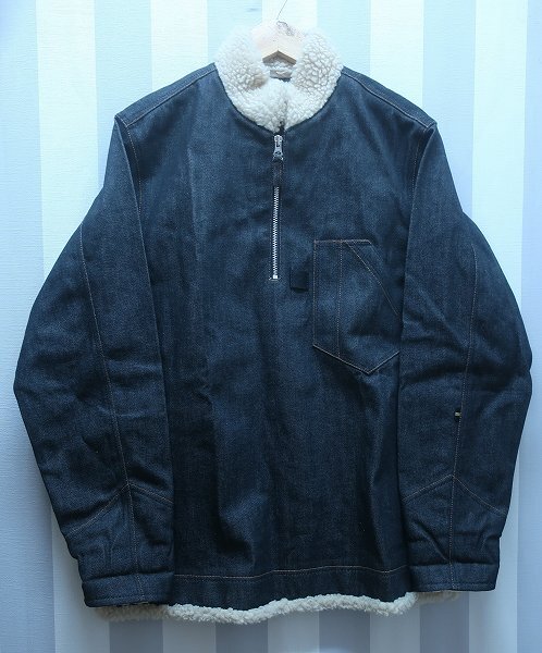 4-4496/DEP’T プルオーバーデニムボアジャケット デプト拍卖