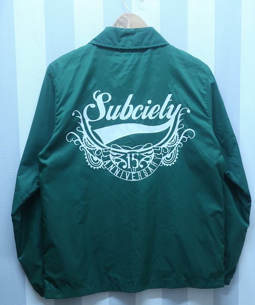 4-4492/Subciety 15TH ANNIVERSARY コーチジャケットサブサエティ拍卖