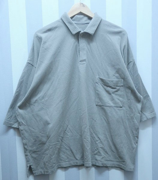 2-2743B/無印良品 鹿の子ポロシャツ拍卖