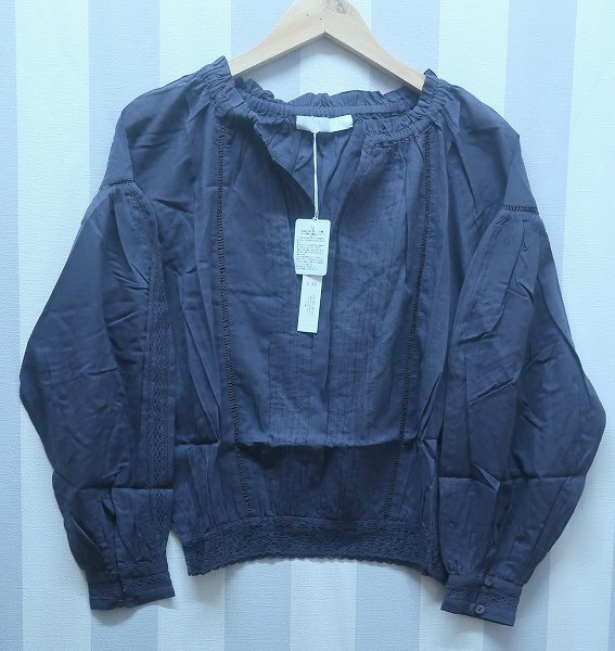 2-2824B/未使用品 JEAN NERETブラウス ジャンヌレコート拍卖