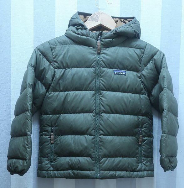 4-4480/patagonia ハイロフトダウンセーターフーディ ボーイズ 68207FA18 パタゴニア拍卖