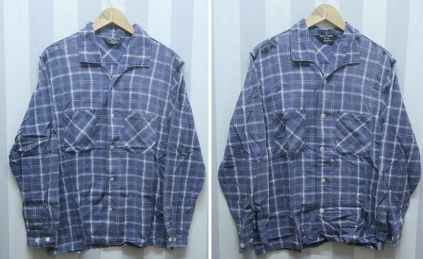 6-7191A/ウエストライド チェックシャツ WESTRIDE 2点セット拍卖