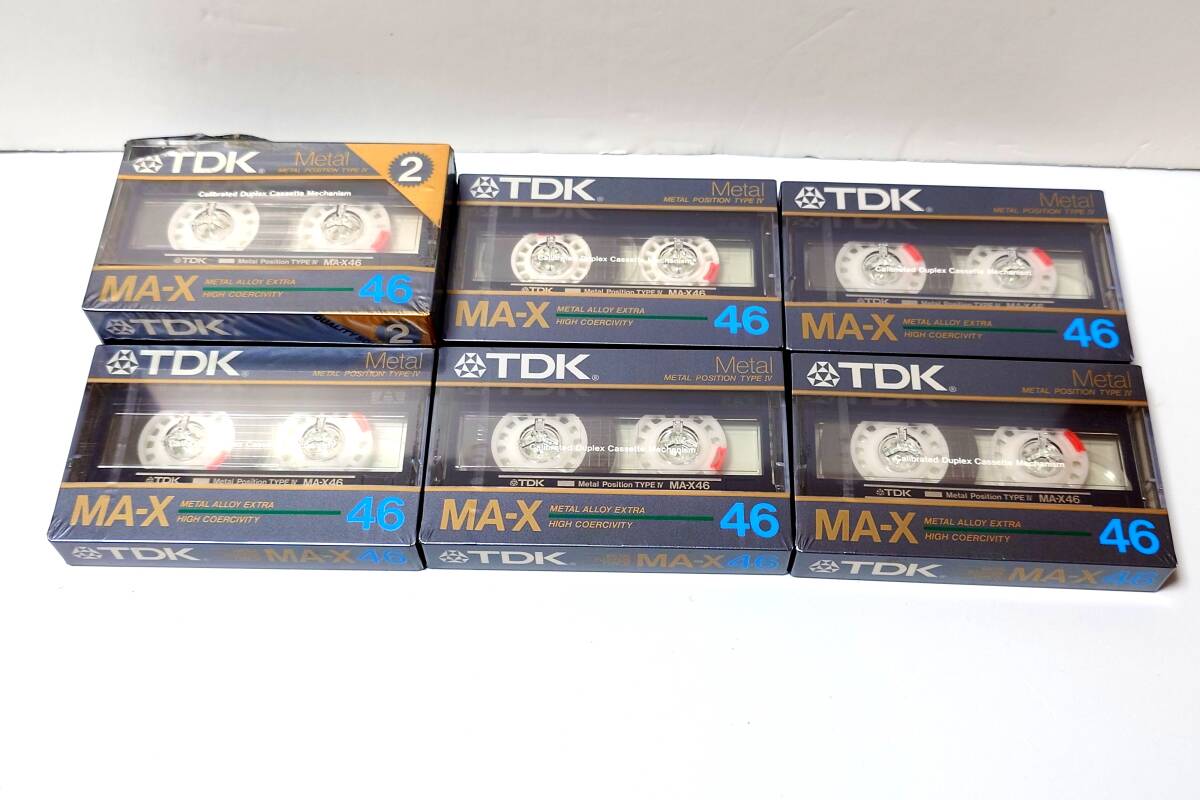 未使用TDK MA-X46 7本 メタルテープ拍卖