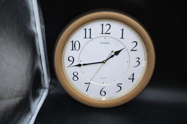 CITIZEN/シチズン 8MG681  スイープ式  動作確認済  壁掛け時計  レトロ アンティーク拍卖