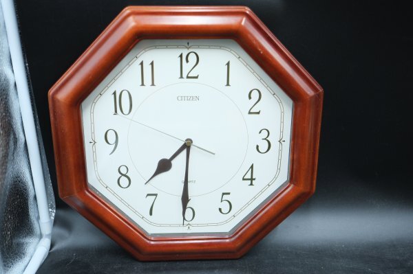 CITIZEN/シチズン 4KG658-N ステップ式  動作確認済  壁掛け時計  レトロ アンティーク拍卖