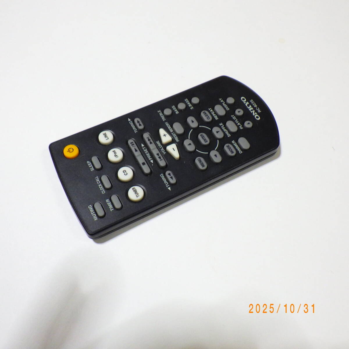 ONKYO X-U1/CR-U1/X-U3/CR-U3/X-U3LT/CR-U3LT用リモコン CDレシーバー用リモコン拍卖