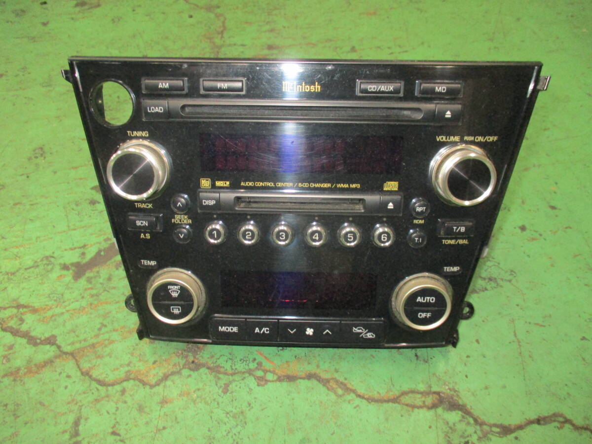 レガシィ(BP5・BL5) マッキントッシュ6CD/MDレシーバー!PF-41121拍卖
