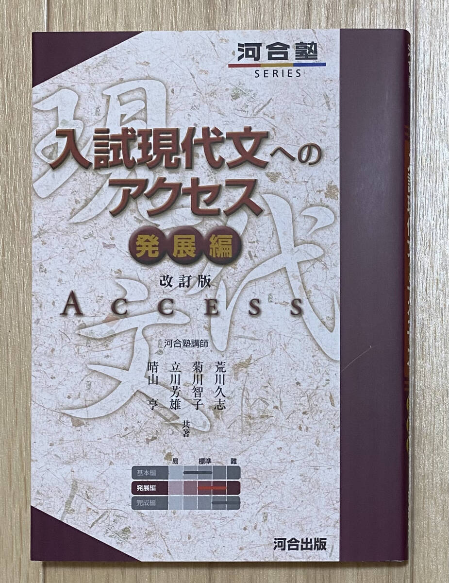 【フリマ出品/即購入OK】☆☆美品・新品状態☆☆入試現代文へのアクセス(発展編)/送料無料拍卖