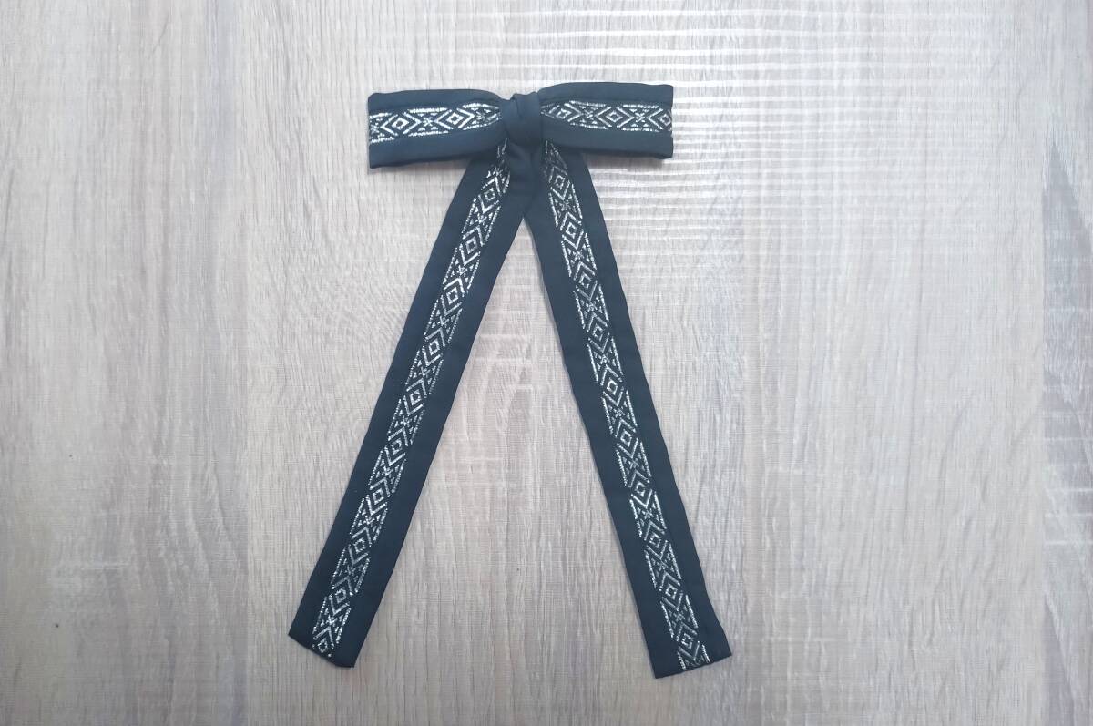 ダメージあり 希少【リボンタイ/ストリングタイ】送料180 円 検)ロカビリー 50’s ヴィンテージ拍卖