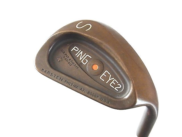 ☆PING EYE2+ ベリリウム オレンジ SW ピン純正 ZZ-LITEスチール(UNI)☆拍卖